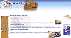 Desktop Screenshot of leonardoshands.com